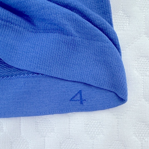 Lululemon Blue Long Sleeve Swiftly Tech Shirt Hip Length Women’s Size 4 - Picture 3 of 5